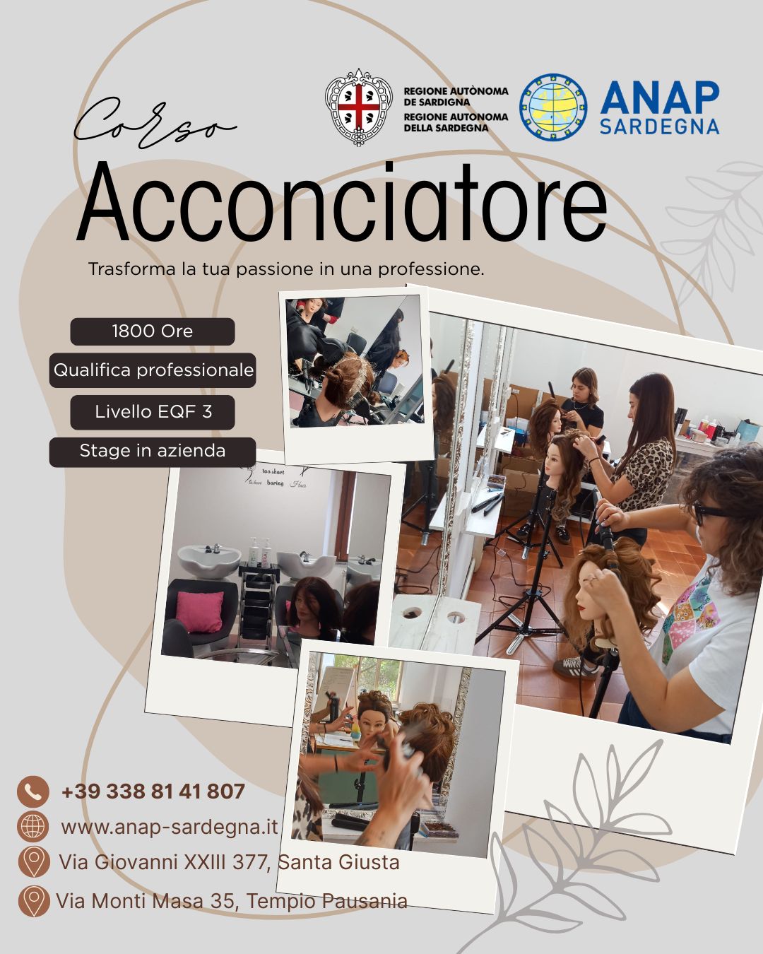 Operatore del benessere per acconciatura – parrucchiere